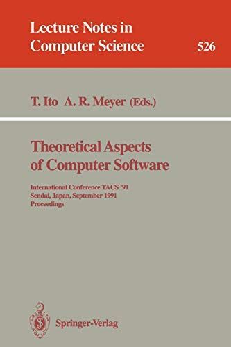 Theoretical Aspects of Computer Software