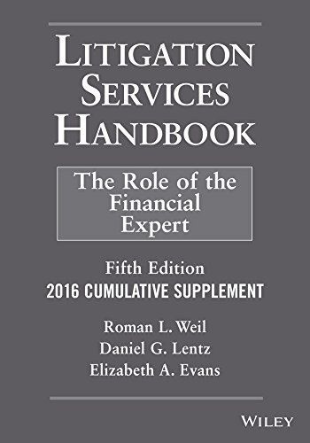 Litigation Services Handbook, 2016 Cumulative Supplement