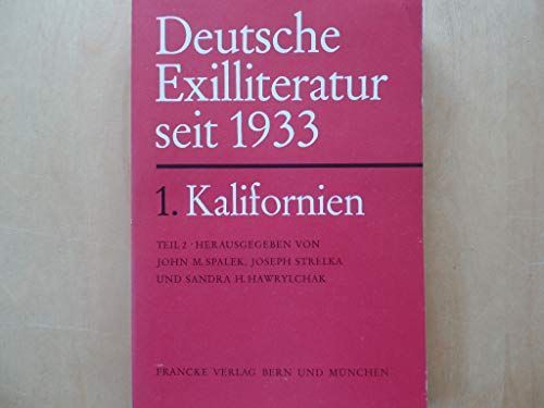 Deutsche Exilliteratur seit 1933