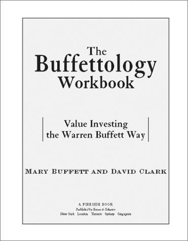 The Buffettology Workbook