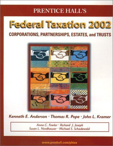 Federal Taxation 2002