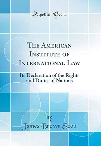 The American Institute of International Law