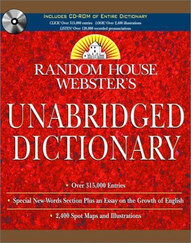 Random House Webster's Unabridged Dictionary