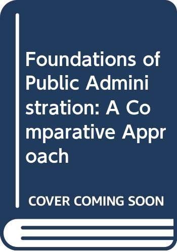 Foundations of Public Administration