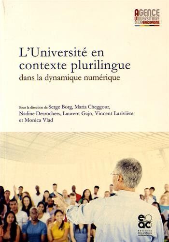 L'Université en contexte plurilingue dans la dynamique numérique