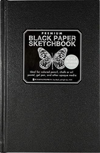 Premium Black Paper Sketchbook