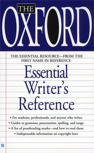 The Oxford Essential Writer's Reference