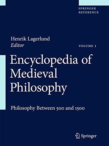 Encyclopedia of Medieval Philosophy