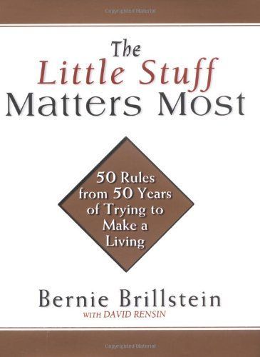The Little Stuff Matters Most