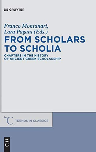 From Scholars to Scholia