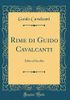 Rime di Guido Cavalcanti