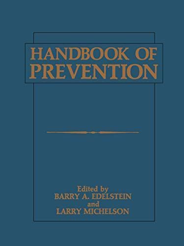 Handbook of Prevention