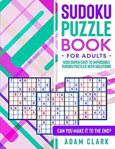 Sudoku Puzzle Book for Adults