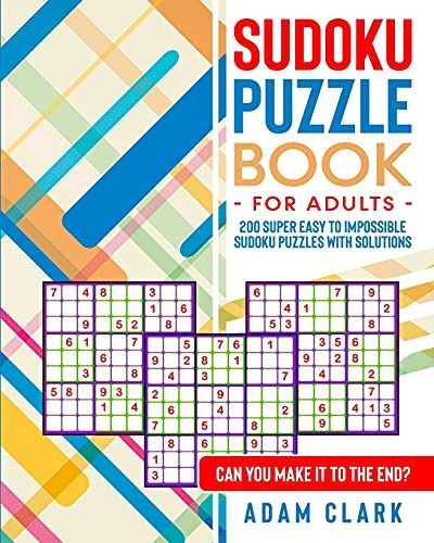 Sudoku Puzzle Book for Adults