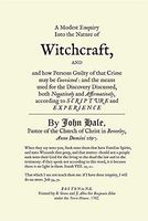 Modest Enquiry Into the Nature of Witchcraft