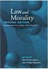 Law and Morality