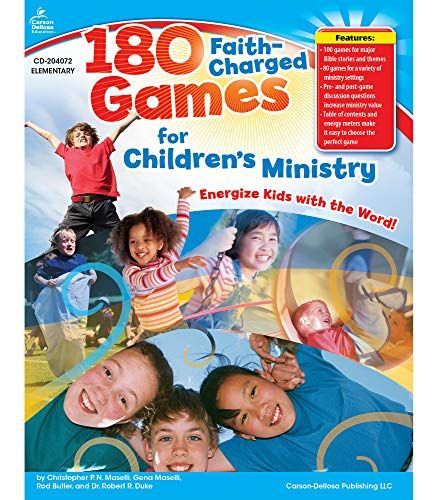 180 Faith-Charged Games for ChildrenÕs Ministry, Grades K - 5