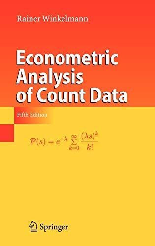 Econometric Analysis of Count Data