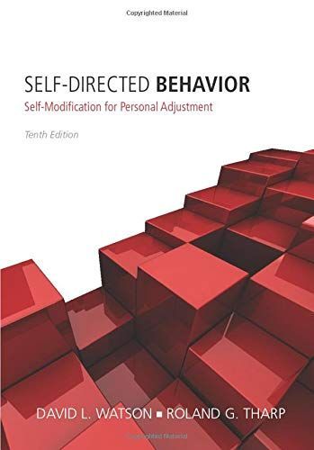 Self-Directed Behavior: Self-Modification for Personal Adjustment