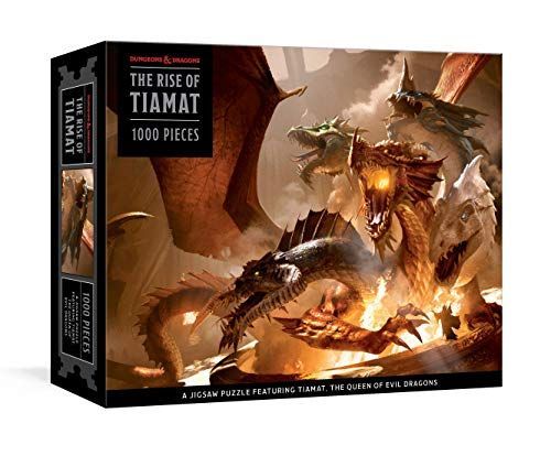 The Rise of Tiamat Dragon Puzzle (Dungeons and Dragons)