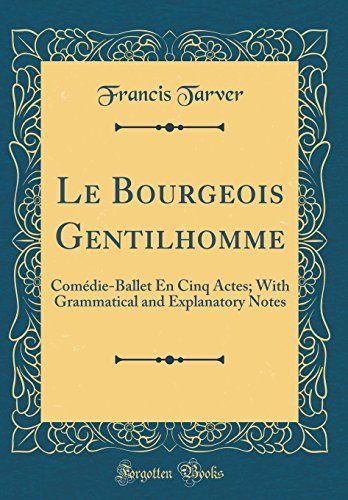 Le Bourgeois Gentilhomme
