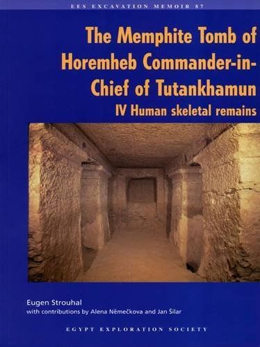 The Memphite Tomb of Ḥoremḥeb, Commander-in-chief of Tutʻankhamūn: Human skeletal remains