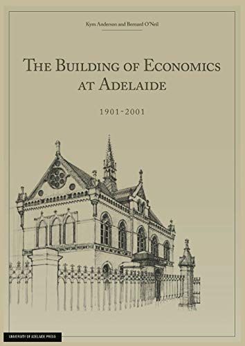 The Building of Economics at Adelaide, 1901-2001