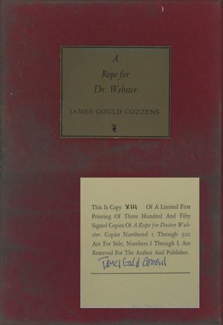 A Rope for Doctor Webster