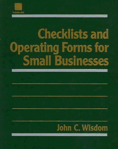 Checklists and Operating Forms for Small Businesses
