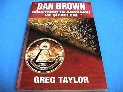 "Dan Brown Süleyman'ın anahtarı ve şifreleri"