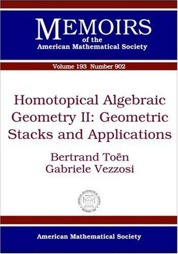 Homotopical Algebraic Geometry II: Geometric Stacks and Applications