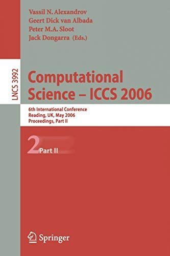 Computational Science - ICCS 2006