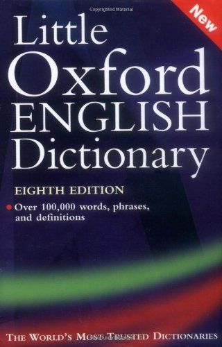 Little Oxford English Dictionary