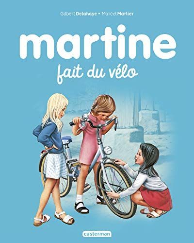 Martine fait de la bicyclette