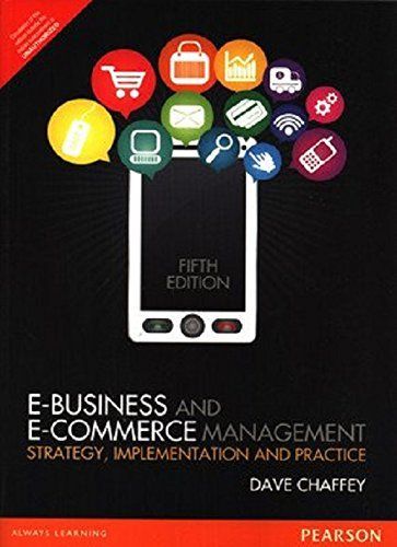 E-Business and E-commerce Management