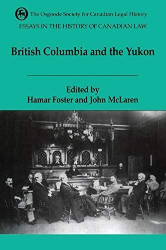 Essays in the History of Canadian Law