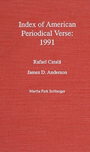 Index of American Periodical Verse 1991