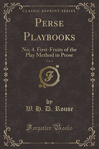 Perse Playbooks, Vol. 4