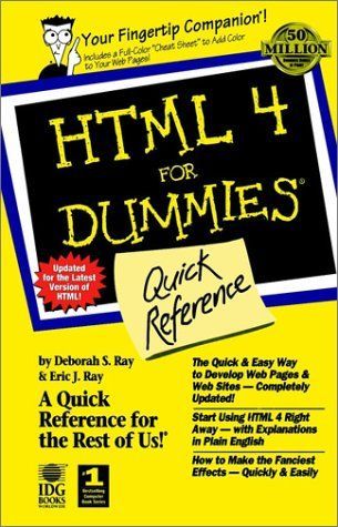 HTML 4 For Dummies?