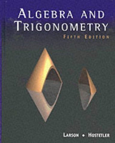 Algebra and Trigonometry