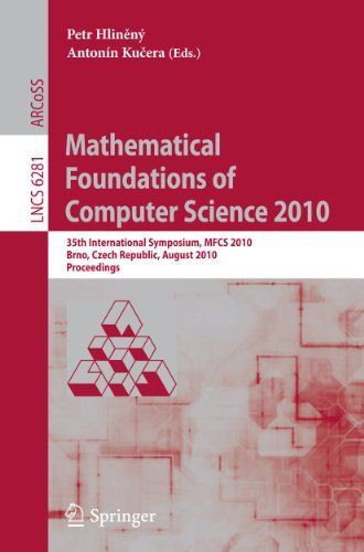 Mathematical Foundations of Computer Science 2010