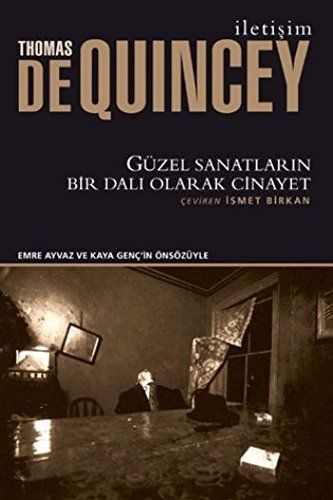 Güzel sanatların bir dalı olarak cinayet