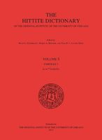The Hittite Dictionary of the Oriental Institute of the University of Chicago