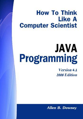 How to Think Like a Computer Scientist