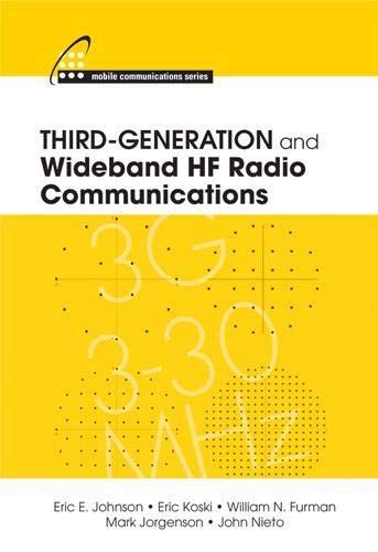 Third-generation and Wideband HF Radio Communications