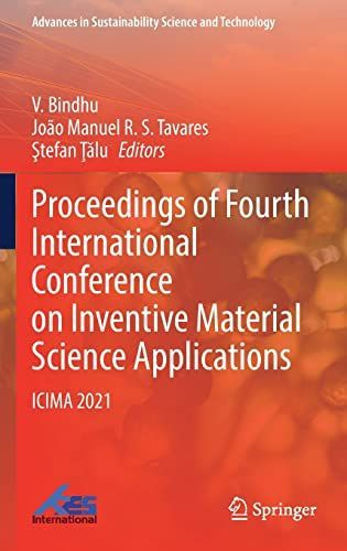 Proceedings of Fourth International Conference on Inventive Material Science Applications