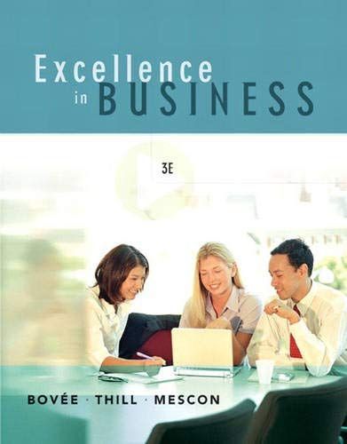 Excellence in Business