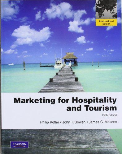 Marketing for Hospitality and Tourism