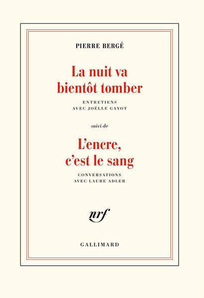 La Nuit va bientôt tomber / L'Encre, c’est le sang