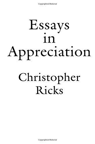 Essays in Appreciation